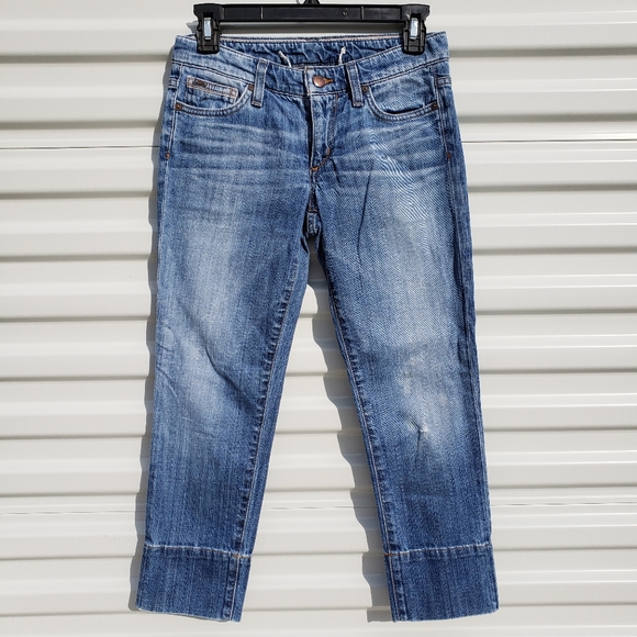 Joe's Jeans Socialite Kicker distressed cropped - Picture 2 of 8